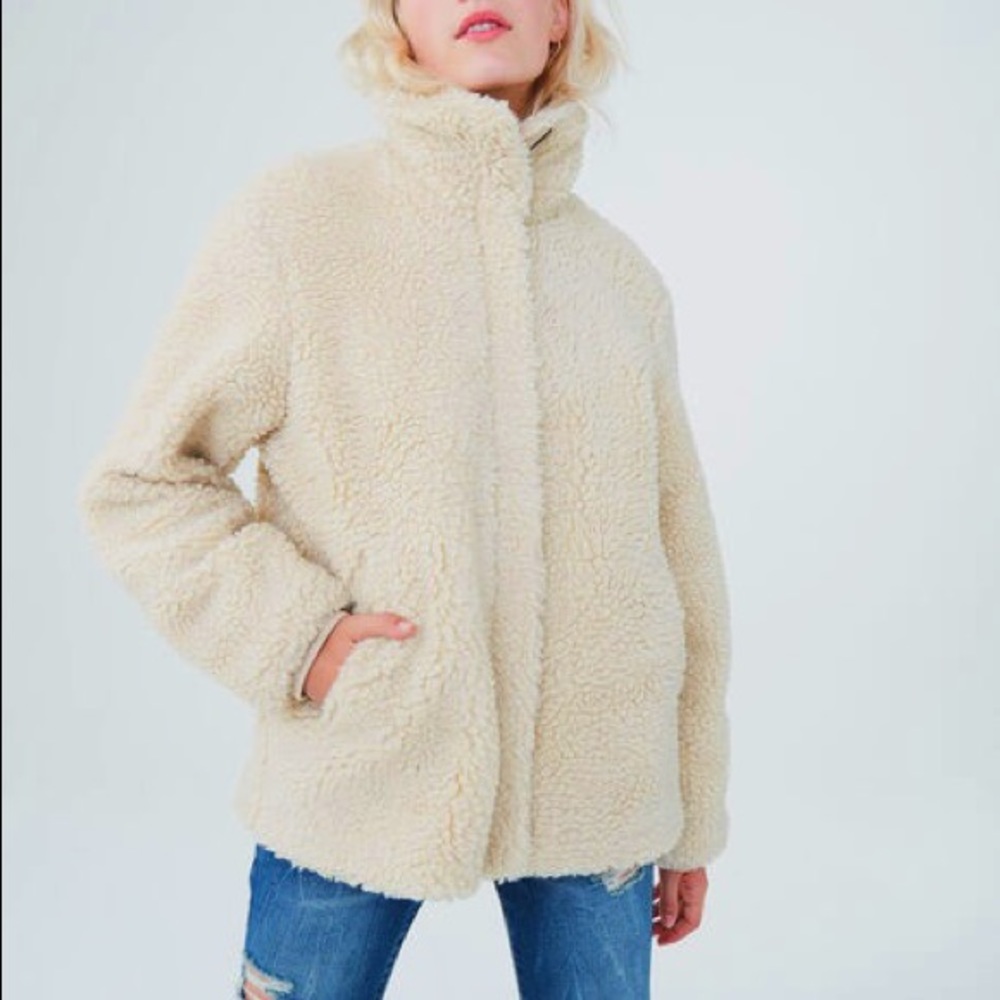 NWOT Aeropostale teddy coat
